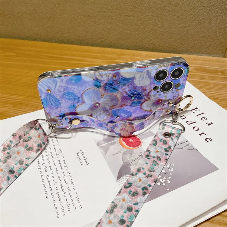 Camellia Oil Painting Flower case for iphone