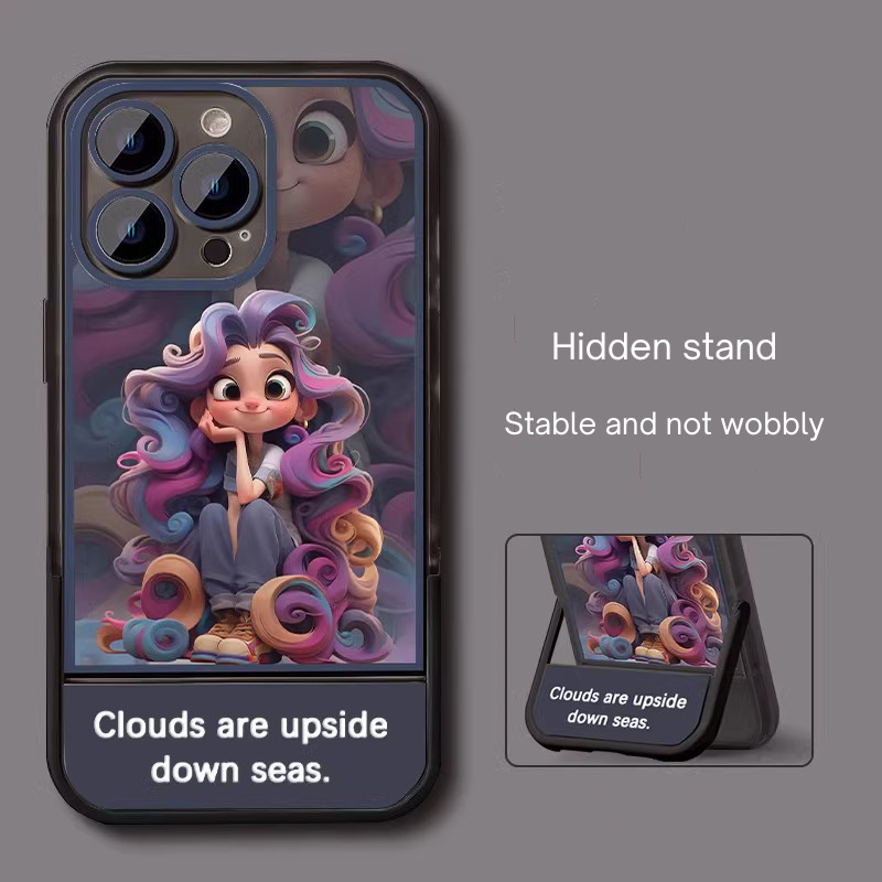 Fairy Tale Colored Hair Princess Phone Case